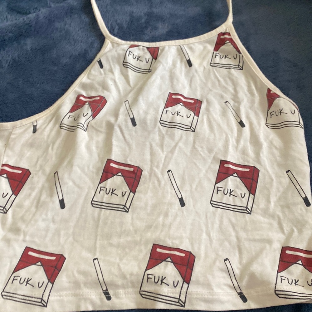 Brandy Melville cigarette halter fuk u